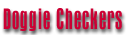 Doggy Loungers Play Checkers