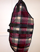 Plaid fleece warm coat