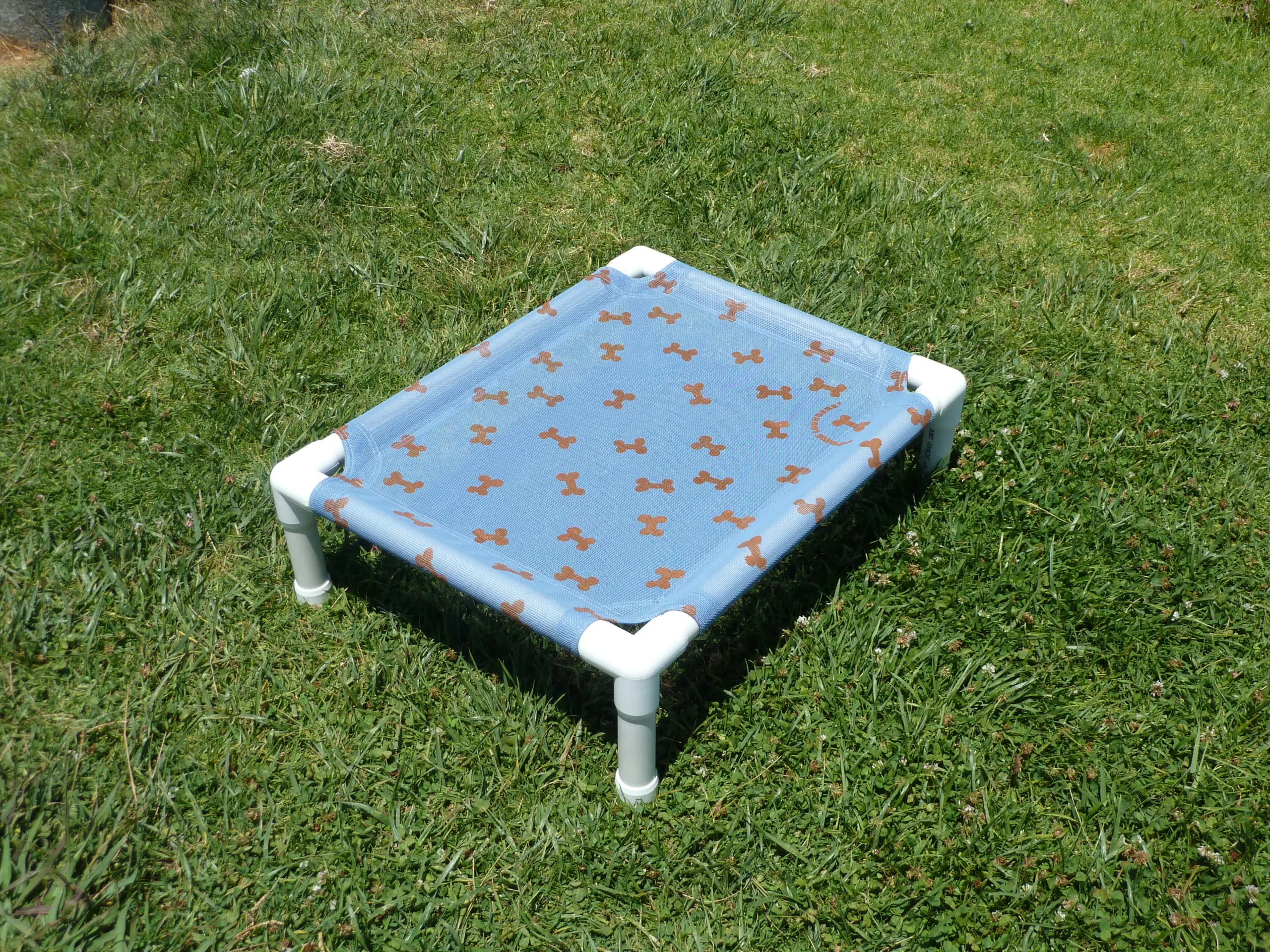 Med Size Blue w/Black Paw Lounger